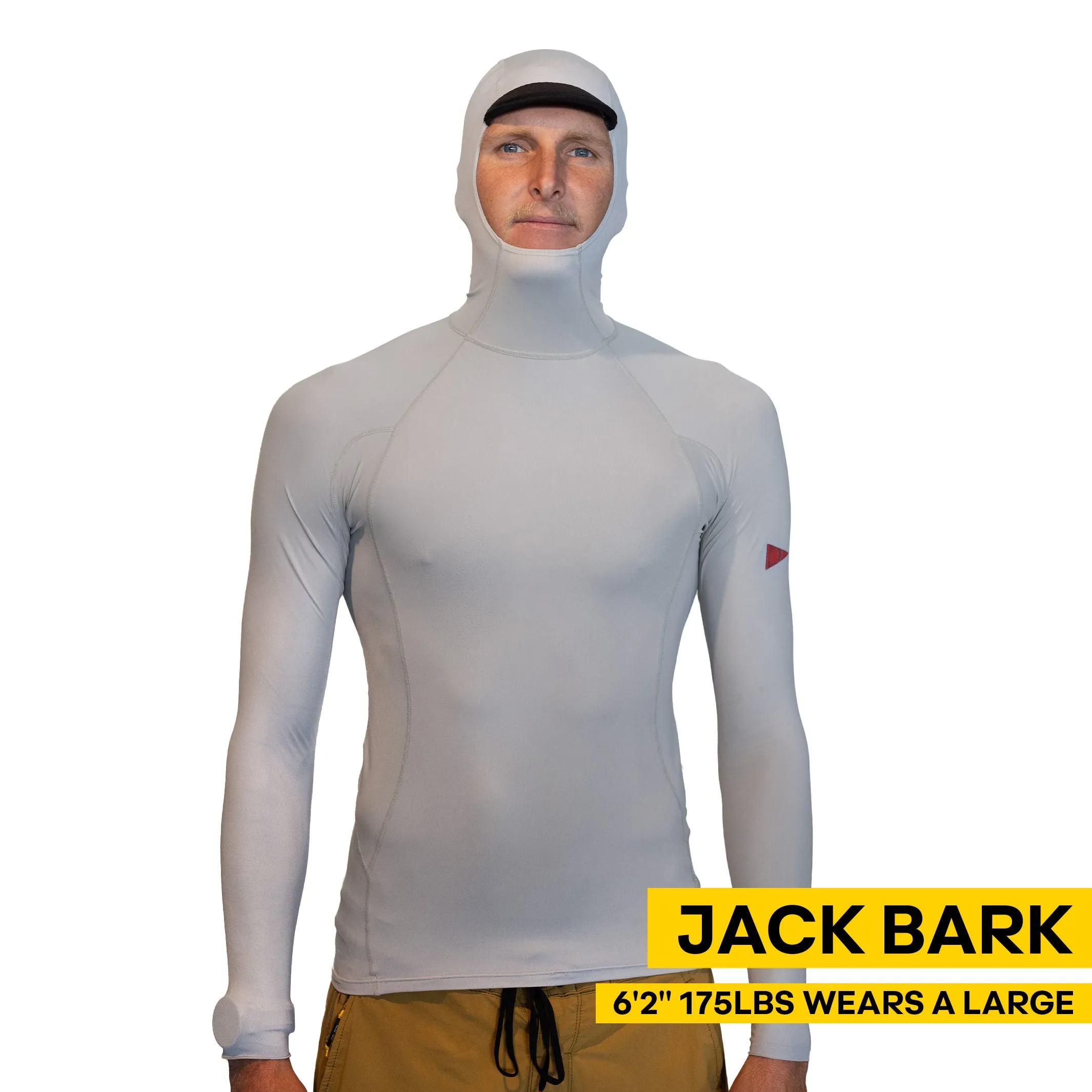 Long Sleeve Utility Pocket Hooded Rashguard