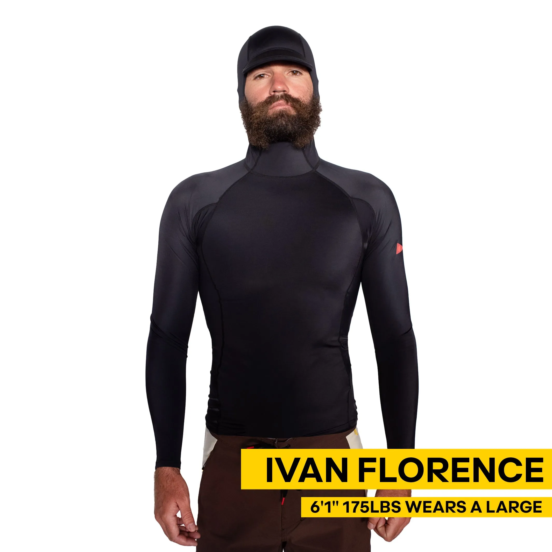 Long Sleeve Utility Pocket Hooded Rashguard