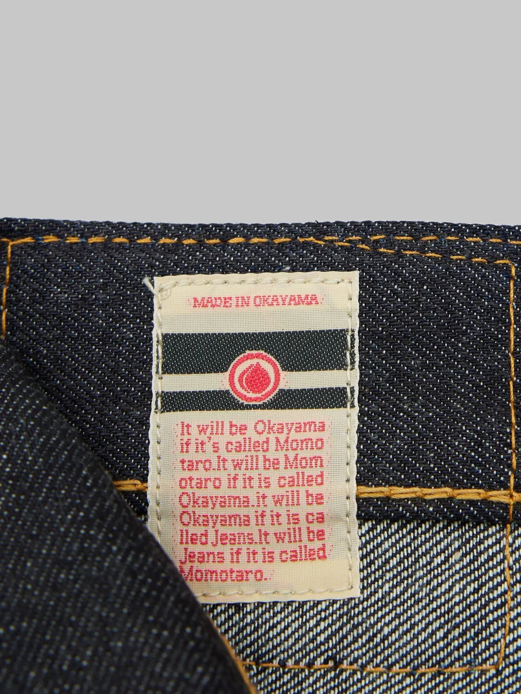 Momotaro 0605-12SP Going To Battle 12oz Natural Tapered Jeans