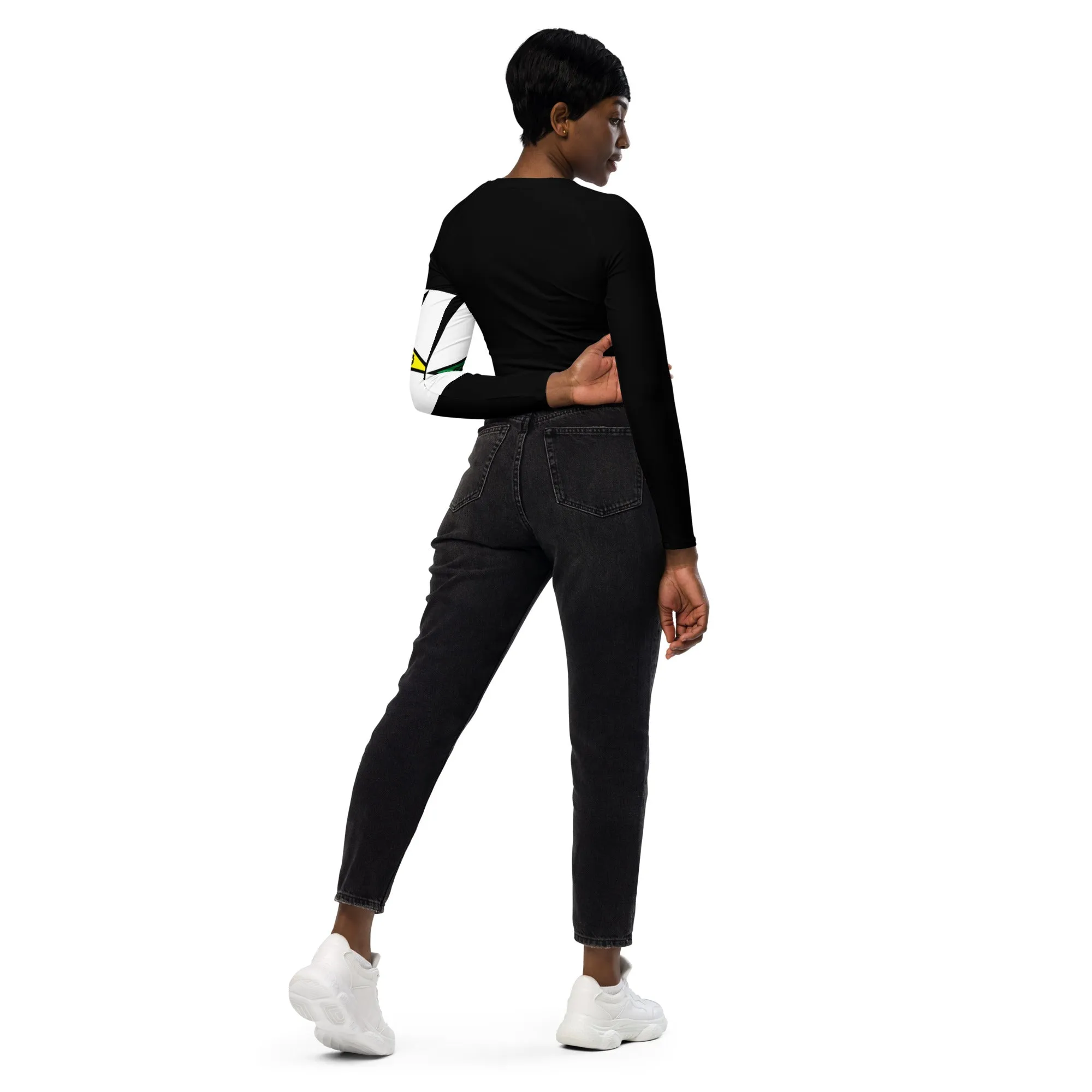 Order of the Eastern Star OES FitFlex Crop Top – Empower Your Workout in Eastern Star Style