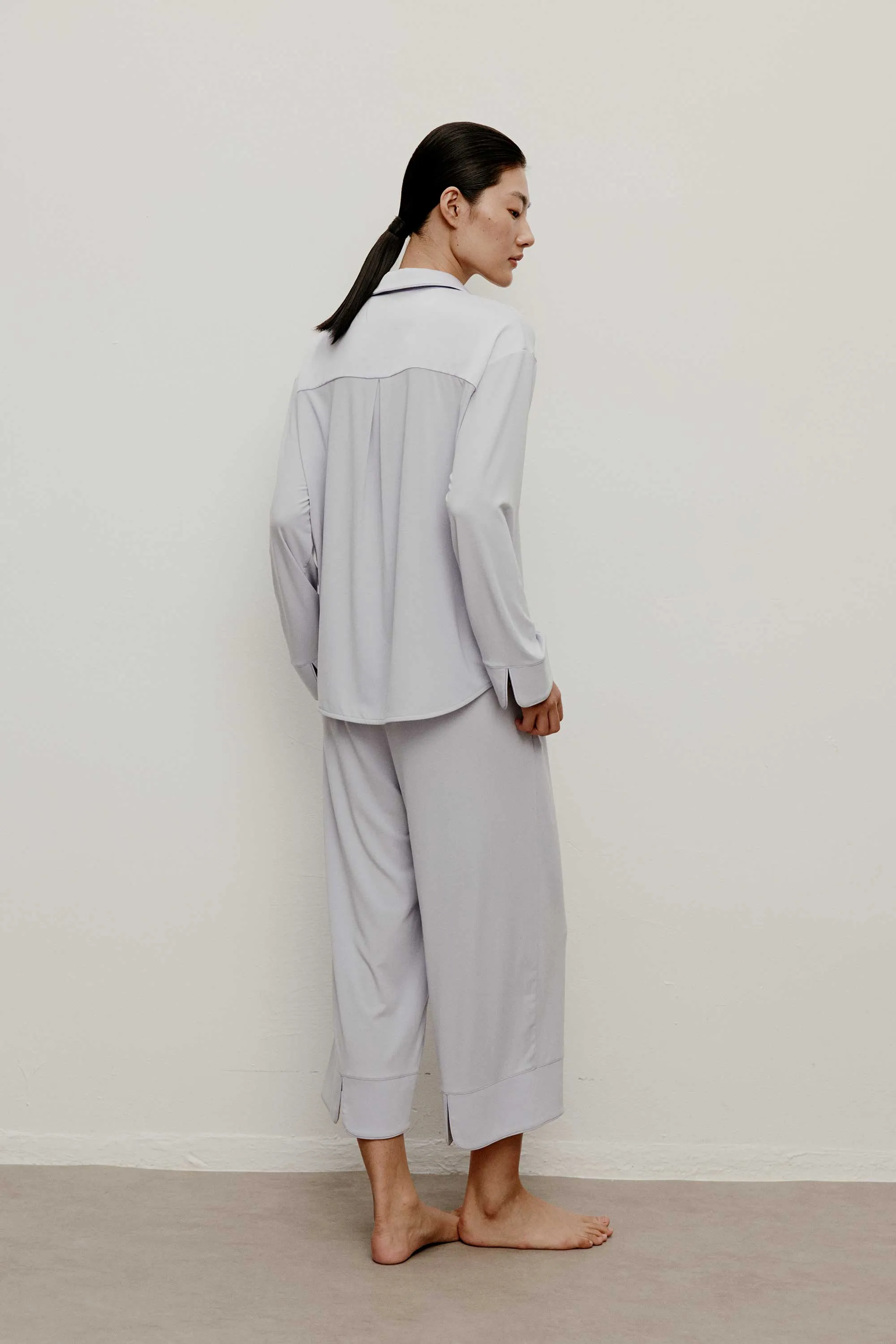 Silk Modal Pajama Top