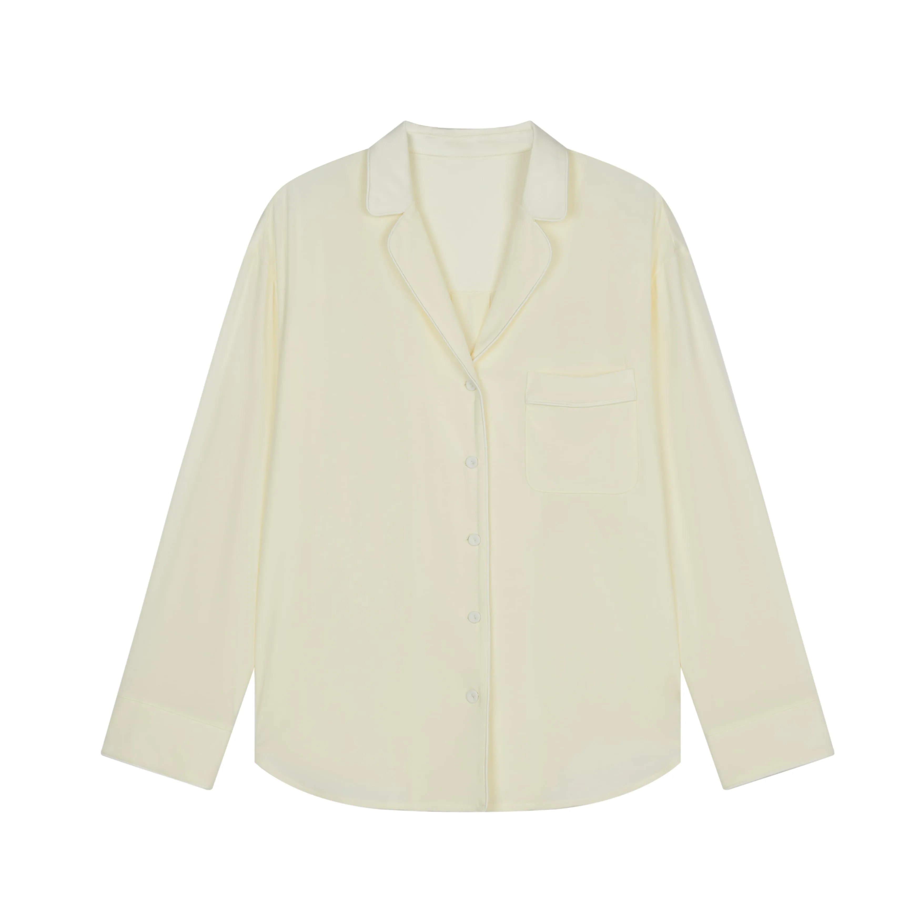 Silk Modal Pajama Top