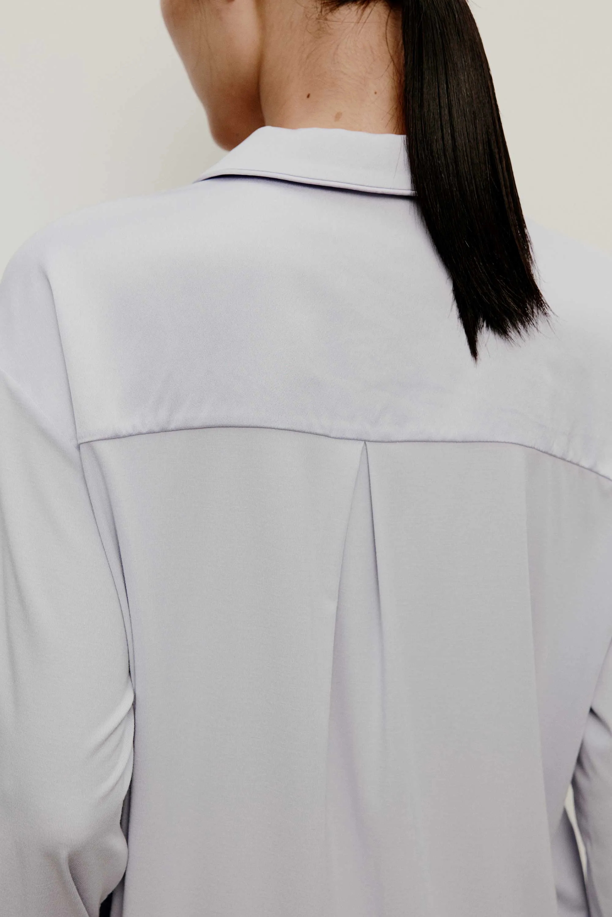 Silk Modal Pajama Top