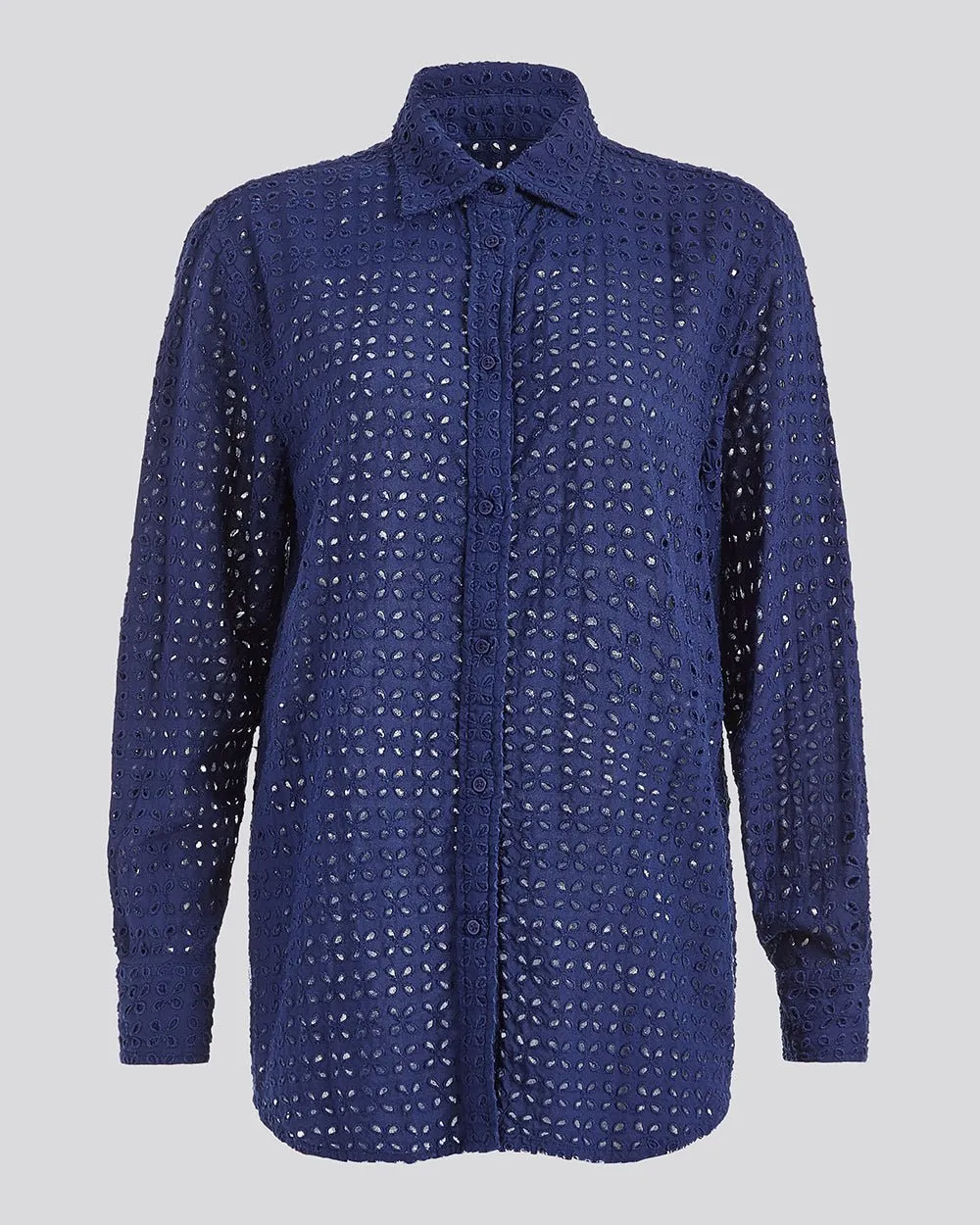 The Eyelet Oxford Tunic