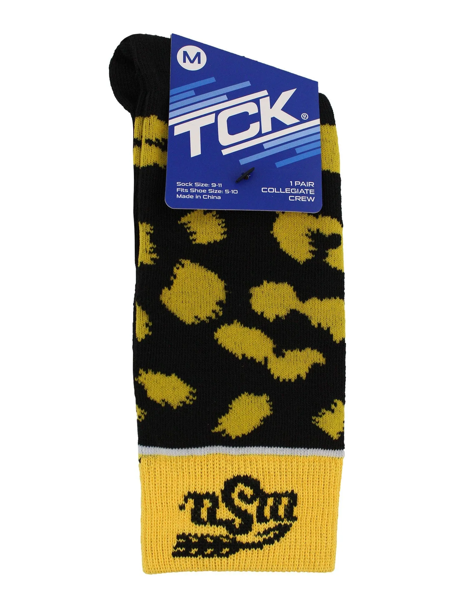 Wichita State Shockers Socks Womens Savage Crew Socks